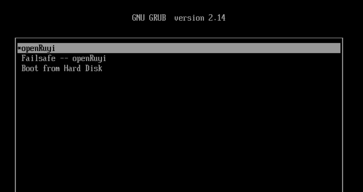 GRUB image